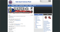 Desktop Screenshot of budo-plzen.eu