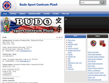 Tablet Screenshot of budo-plzen.eu